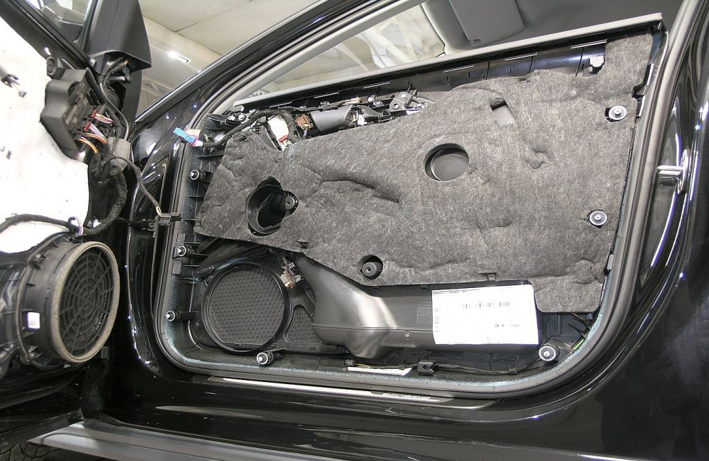 Заводской звукопоглощающий войлок