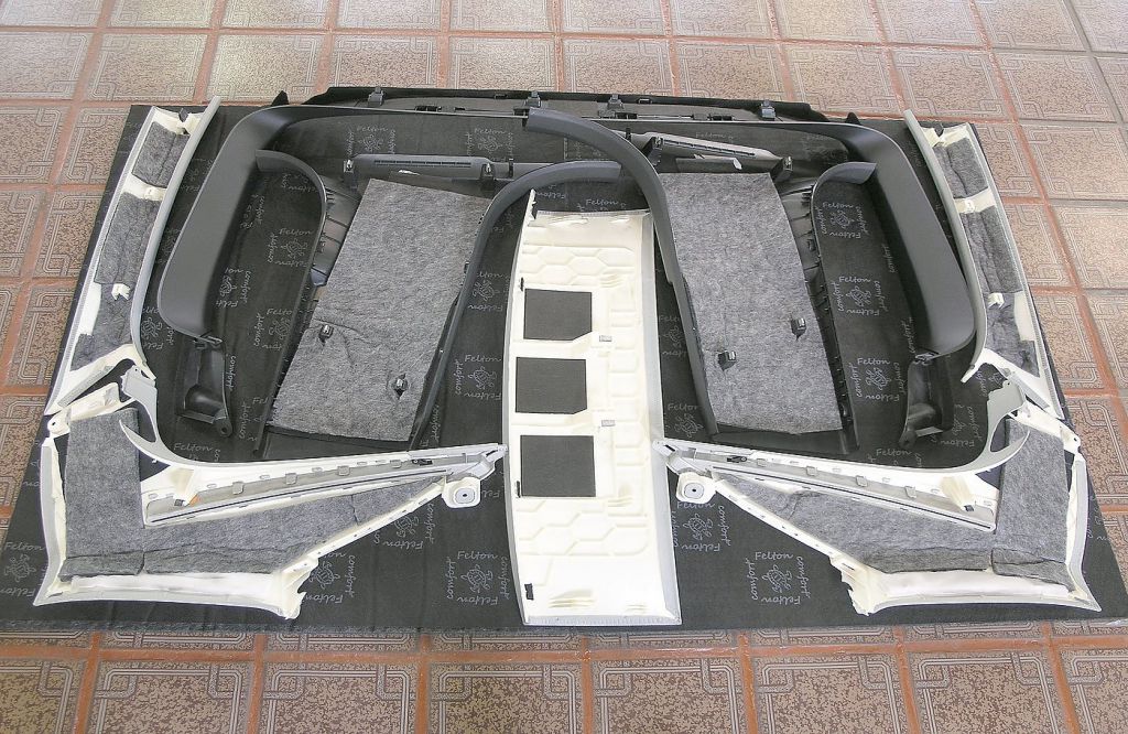 Элементы салона  AUDI A6 Allroad  - шумоизоляция