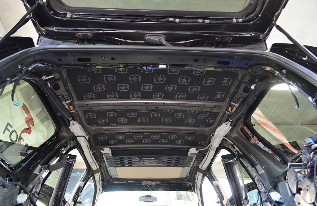 Шумоизоляция крыши Cadillac Escalade Comfort Mat FELTON