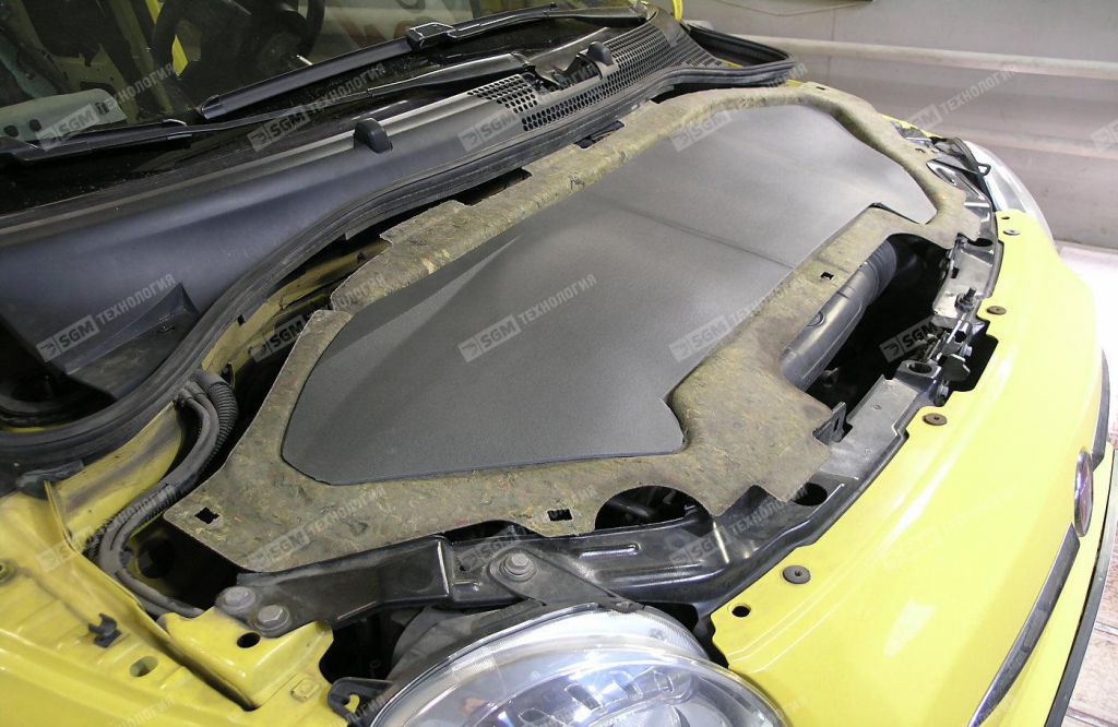 Звукоизоляция капота Унитон 4004ВП