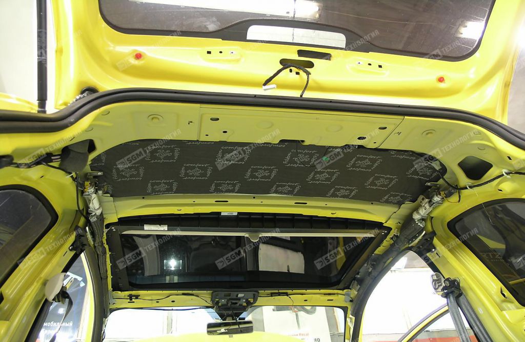 Шумоизоляция крыши салона  Comfort Mat FELTON