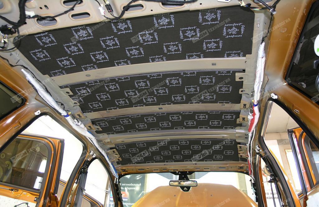 Шумоизоляция крыши Ford KUGA II Comfort FELTON