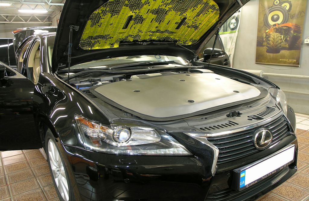 Звукоизоляция утеплителя капота Унитон 4004ВП