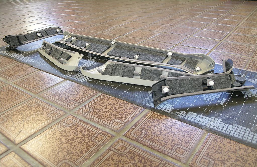 Шумоизоляция деталей крышки багажника Turbo Войлок 10