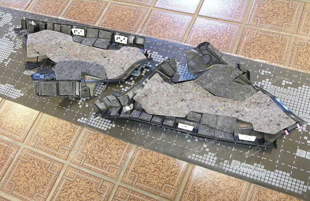 Шумоизоляция деталей салона TURBO Войлок 10