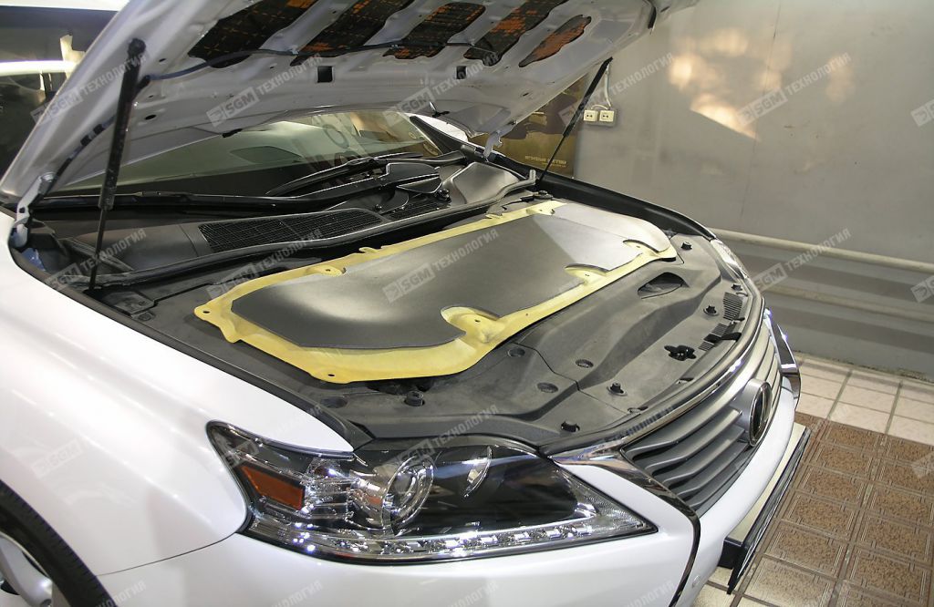 Звукоизоляция подкапотного утеплителя Унитон 4004ВП