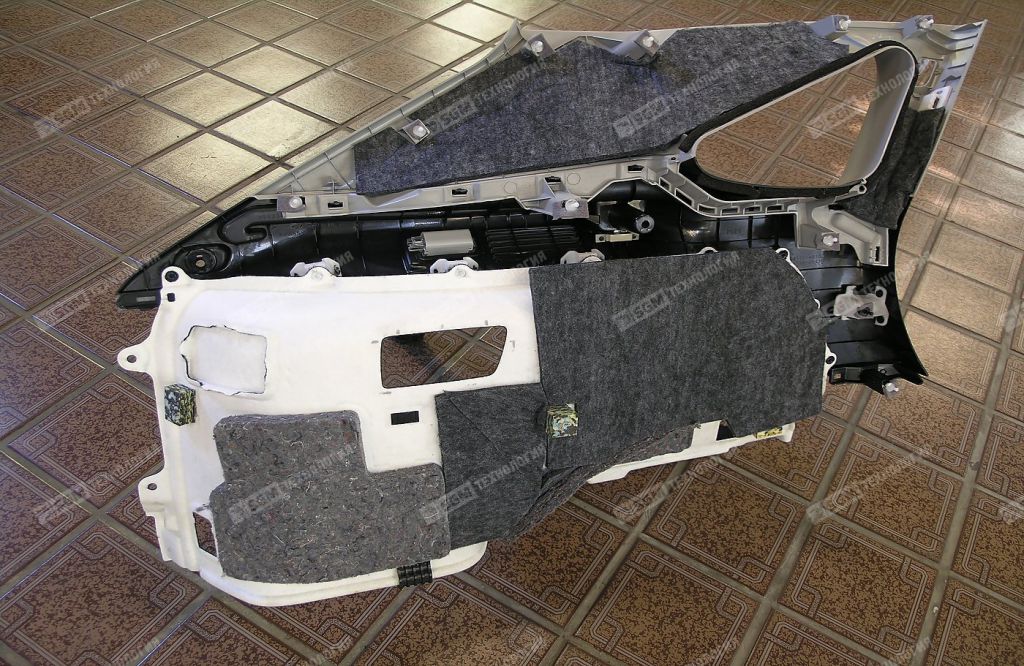 Шумоизоляция карты багажника TURBO Войлок 10