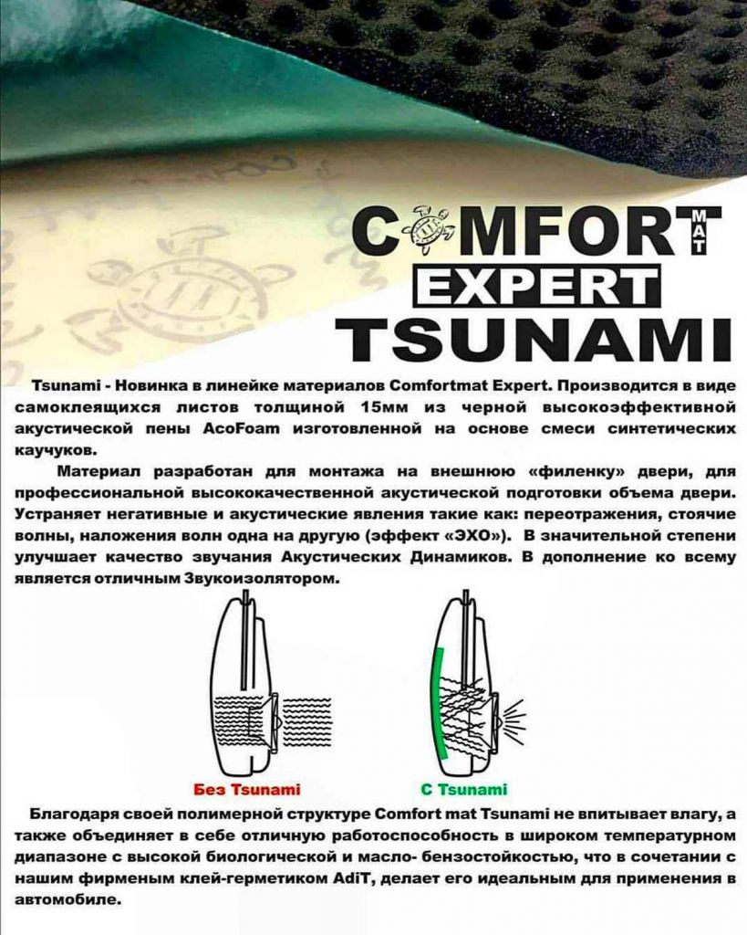 Comfort Mat EXPERT TSUNAMI