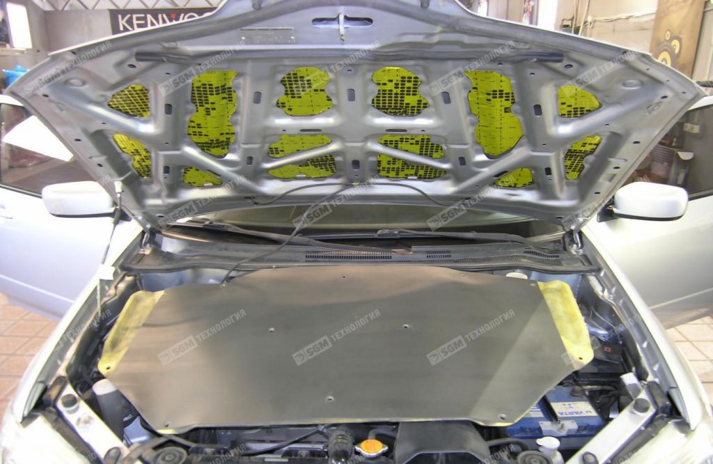 Звукоизоляция капота Унитон 4004ВП