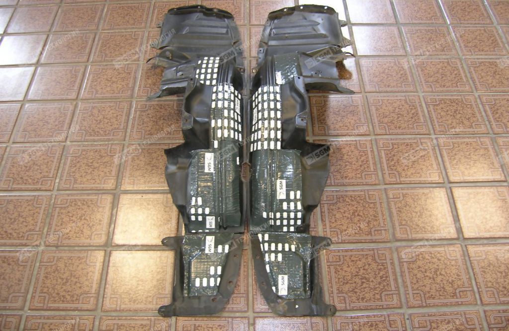 Виброизоляция передних защитных подкрыльников SGM Бета 1