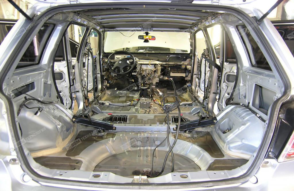 Общий разбор пола Mitsubishi Outlander