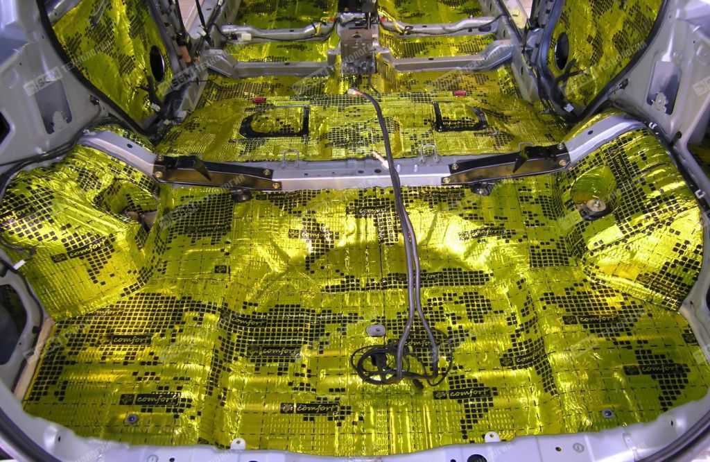 Виброизоляция багажника Comfort Gold G3