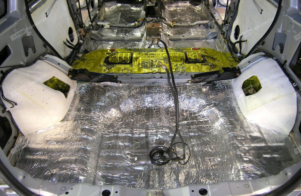 Шумоизоляципола багажника K-FLEX Софт М6