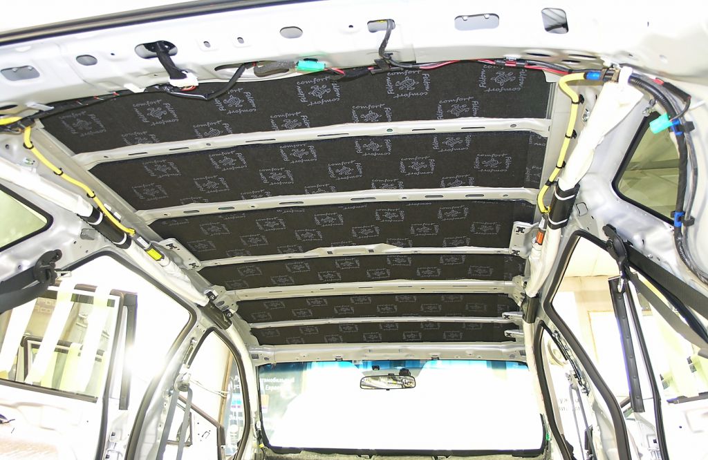 Шумоизоляция крыши Hyundai Santa Fe Comfort Mat FELTON