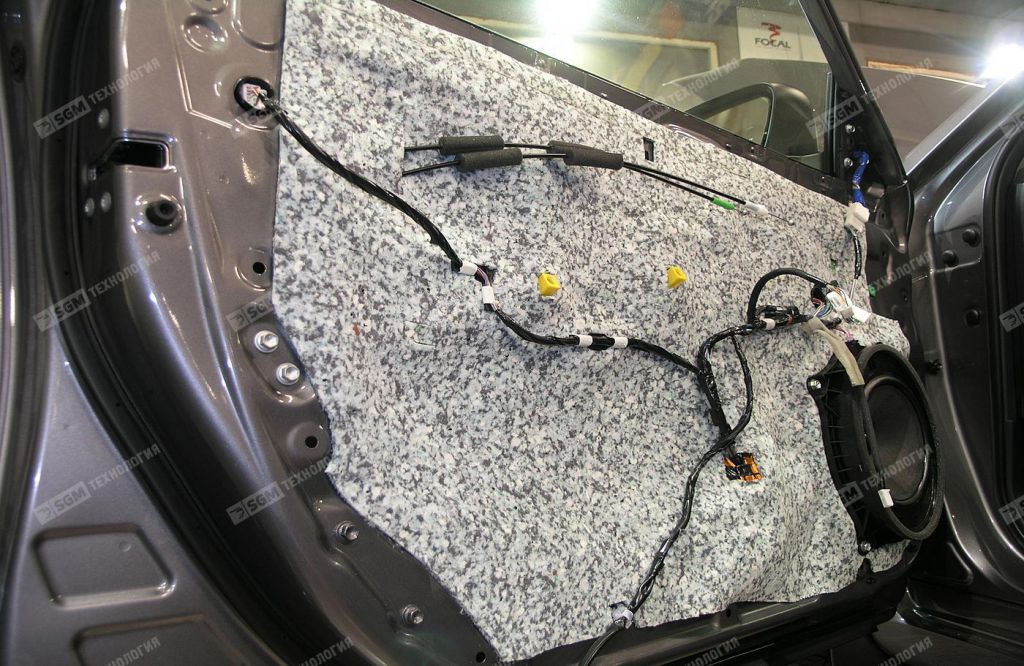 Шумоизоляция двери Comfort Lock4