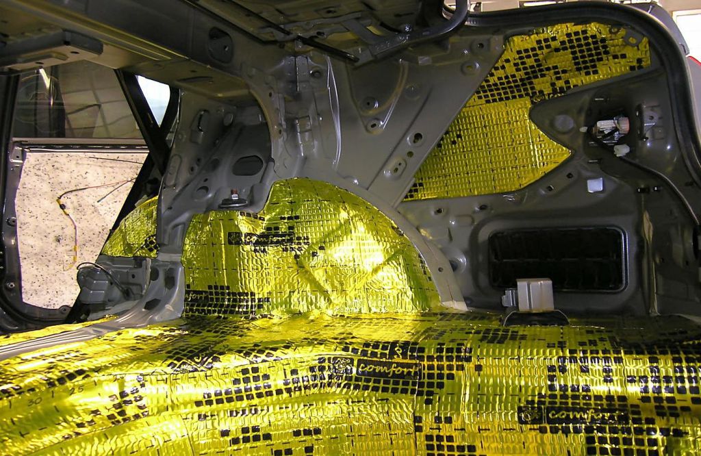 Виброизоляция задней арки и крыла Comfort Gold G3 и G2