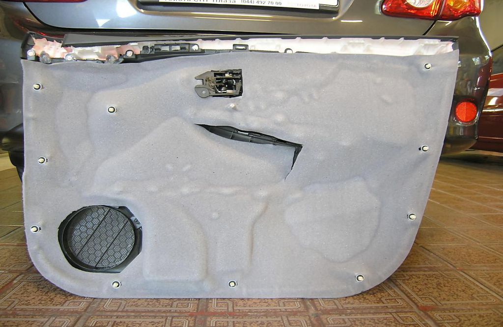 Шумоизоляция карты двери SGM ВЭЛ 5