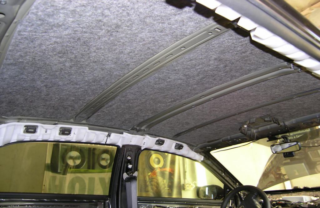 Шумоизоляция потолка Turbo Войлок 10