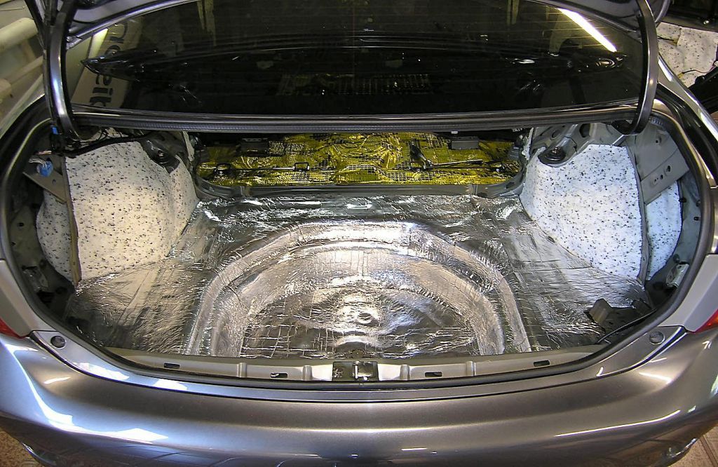 Шумоизоляция багажника K-FLEX Софт М6