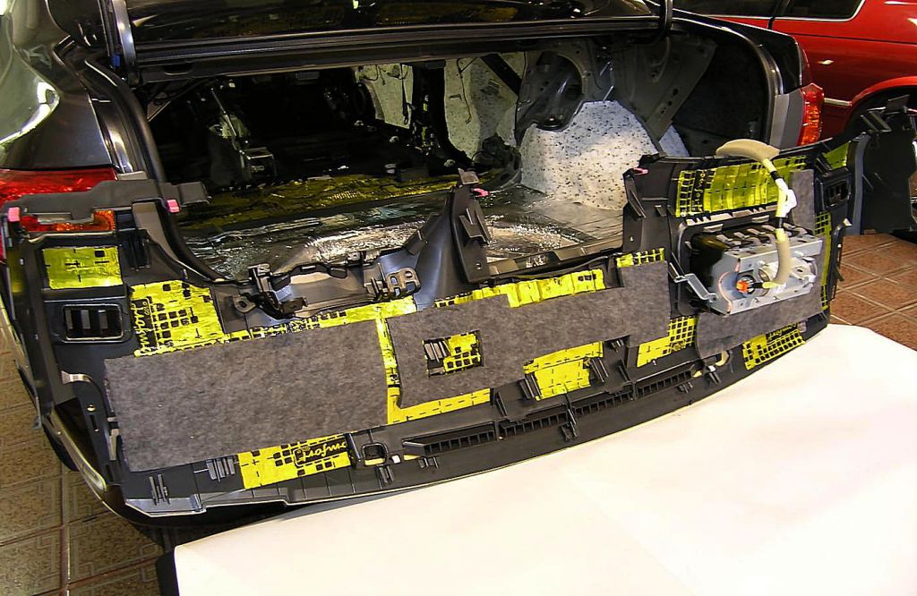 Вибро-шумоизоляция торпедо Comfort Gold G1 и Turbo Войлок 10