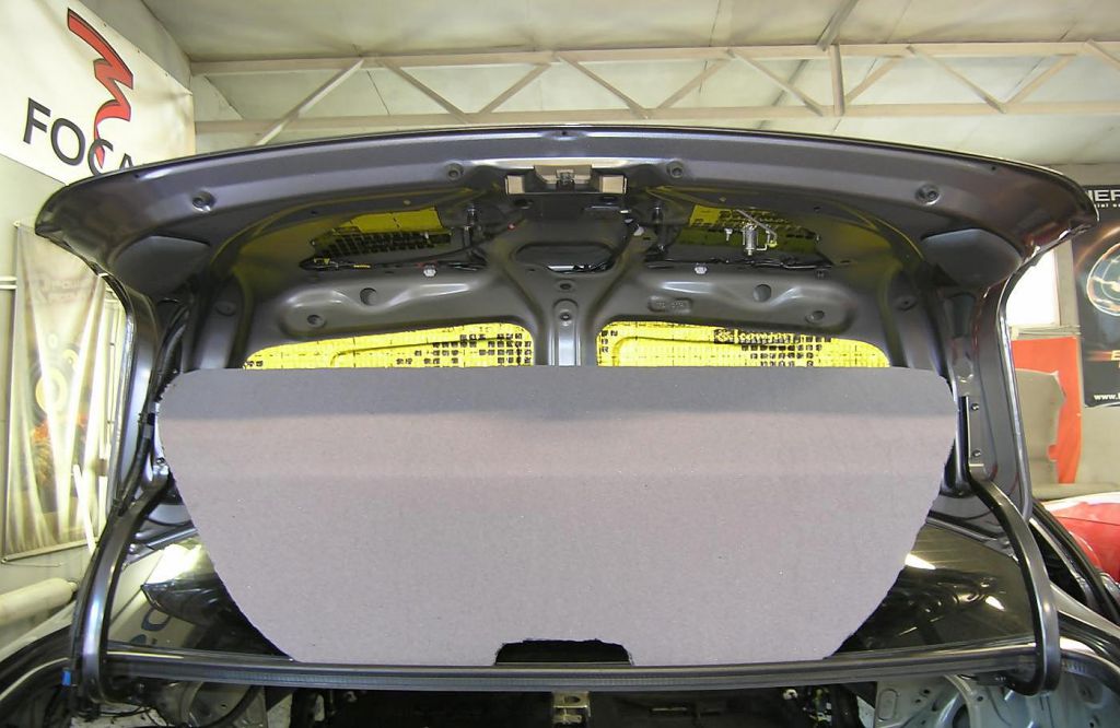 Шумоизоляция обшивки крышки багажника SGM ВЭЛ 5