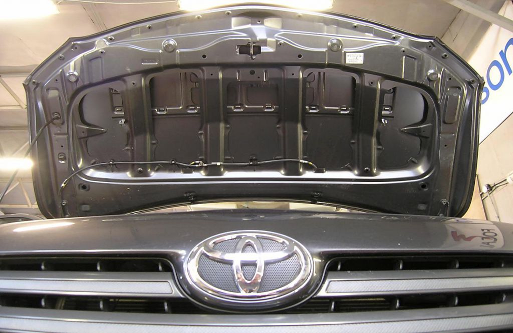 Капот до начала работ