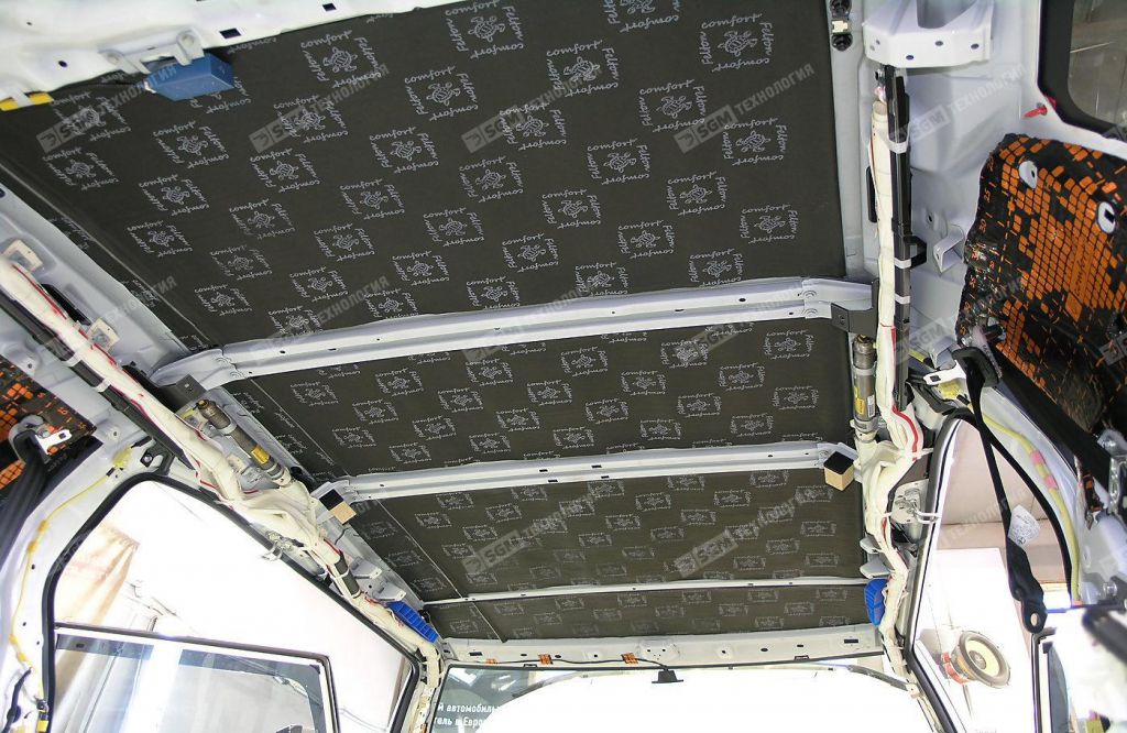 Шумоизоляция крыши Toyota FJ Cruiser Comfort FELTON