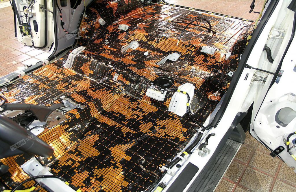 Виброизоляция пола багажника Comfort Dark D3