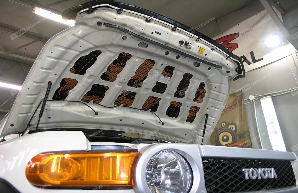 Виброизоляция капота Comfort Dark D2