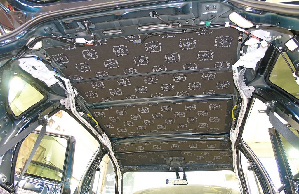 Шумоизоляция крыши TOYOTA RAV4 Comfort Mat FELTON