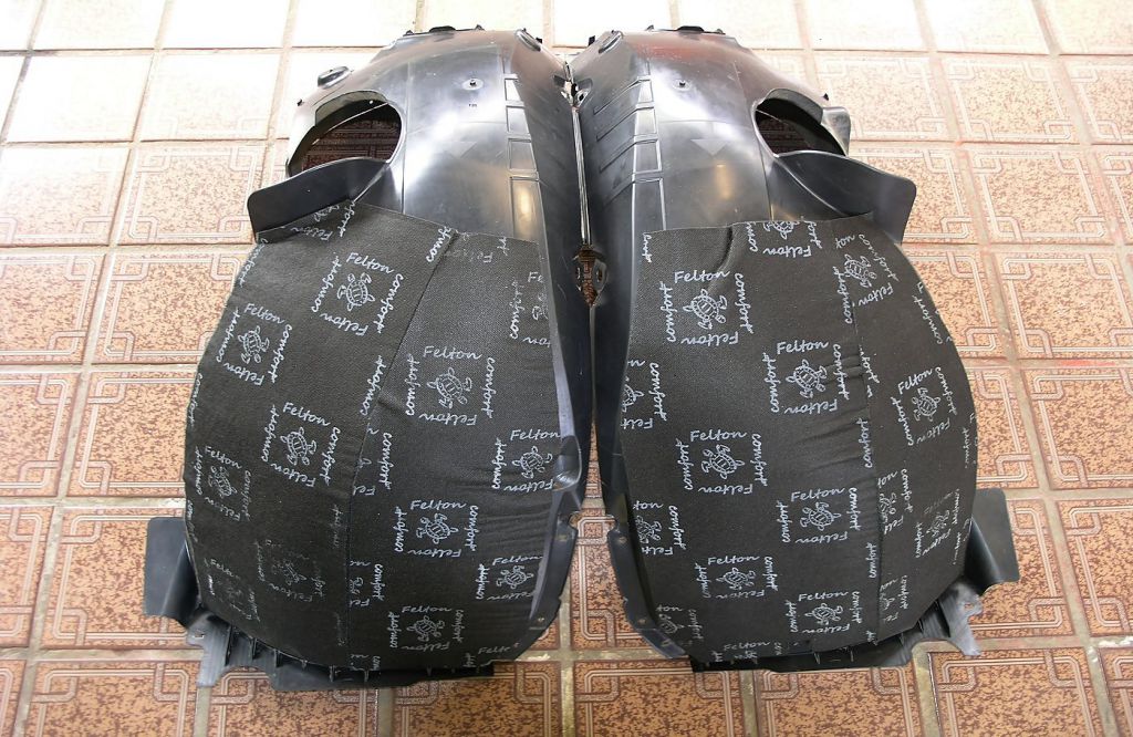 Шумоизоляция передних защитных подкрылков Comfort Mat Felton