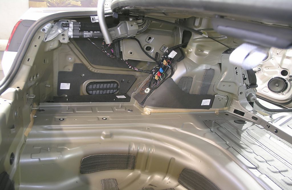 Задняя колёсная арка и крыло VW PASSAT B8 до начала работ