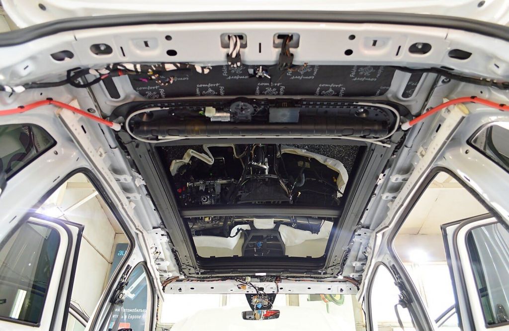 Шумоизоляция крыши VW TIGUAN - Comfort Mat FELTON