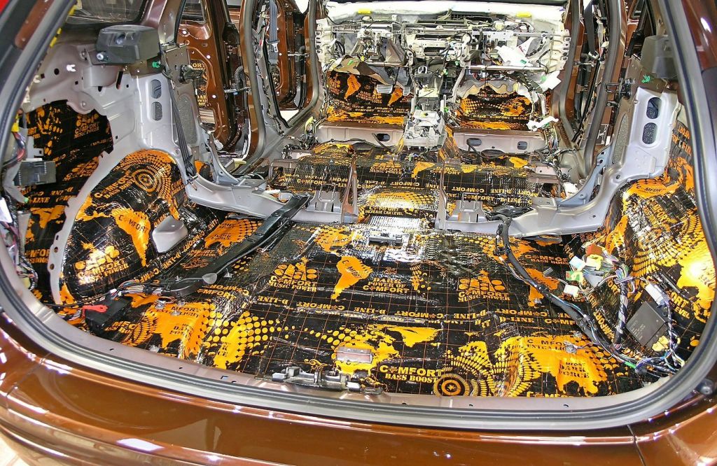 Виброизоляция пола багажника Comfort Mat D-line D3